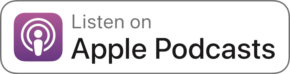 The logo for Apple Poscasts.